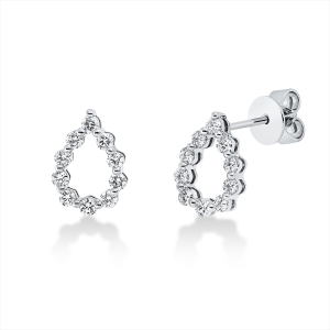 Ohrstecker 18 kt WG