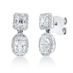 Ohrschmuck 18 kt WG