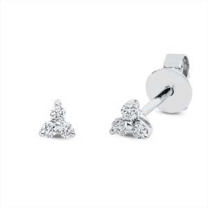Ohrstecker 18 kt WG