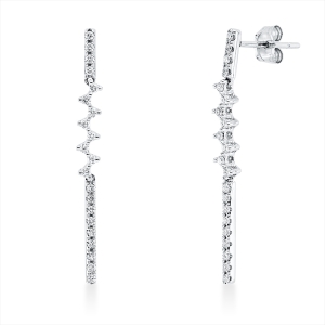 Ohrschmuck 18 kt WG