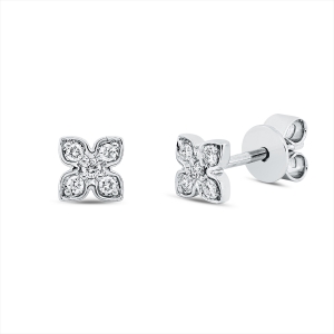 Ohrstecker 18 kt WG