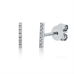 Ohrstecker 18 kt WG