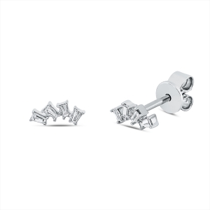 Ohrstecker 18 kt WG