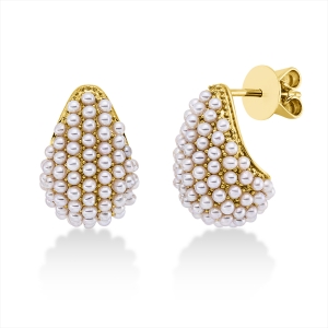 Ohrstecker  18kt Gelbgold mit 0,00ct Diamanten