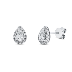 Ohrstecker 18 kt WG
