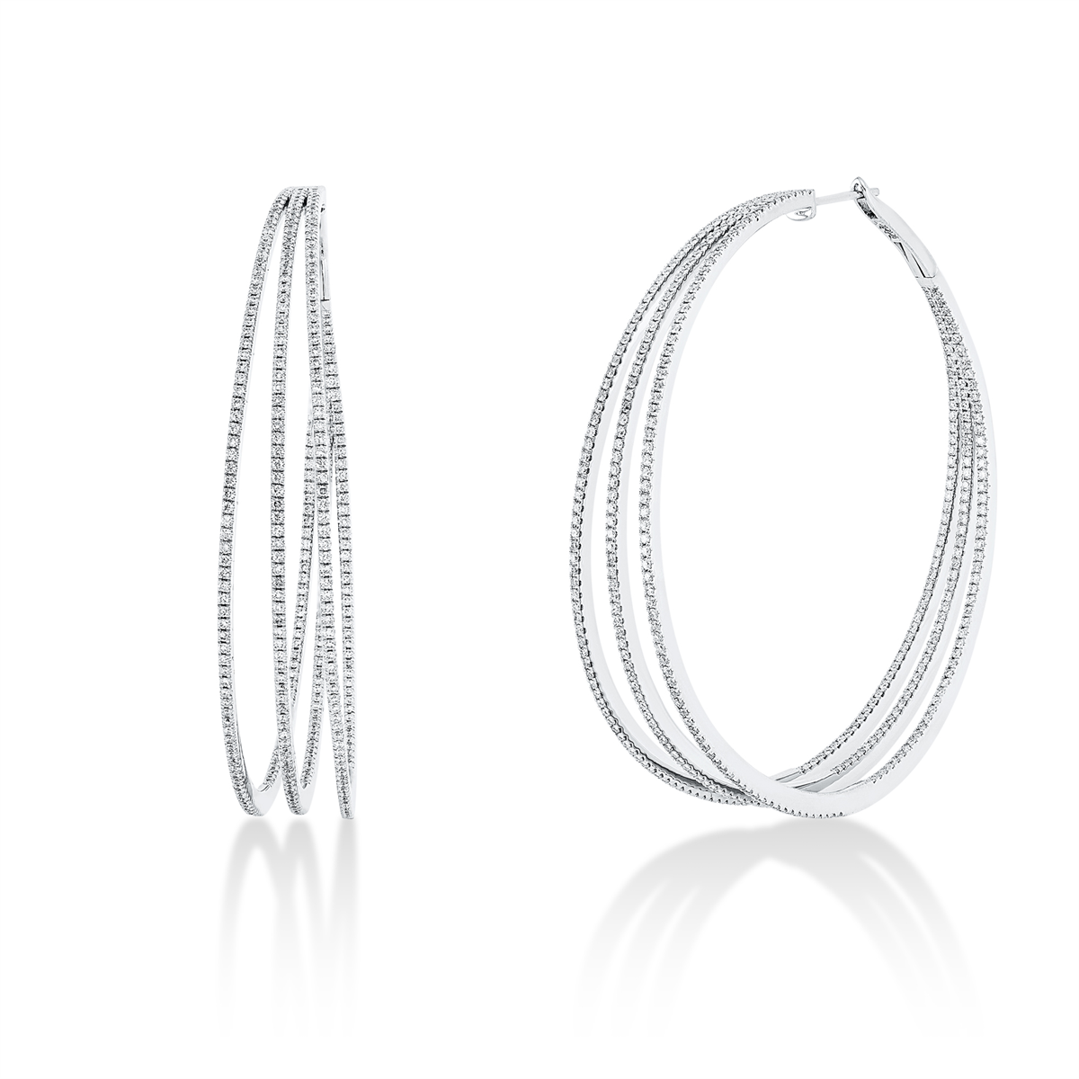 Ohrschmuck 18 kt WG