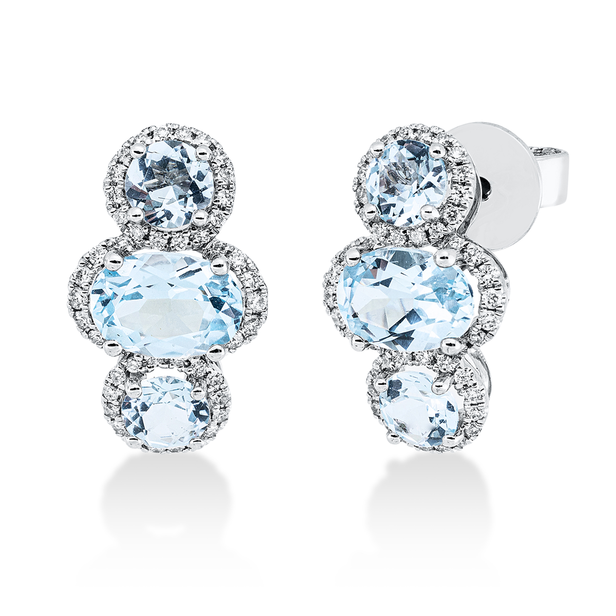 Ohrschmuck 18 kt WG