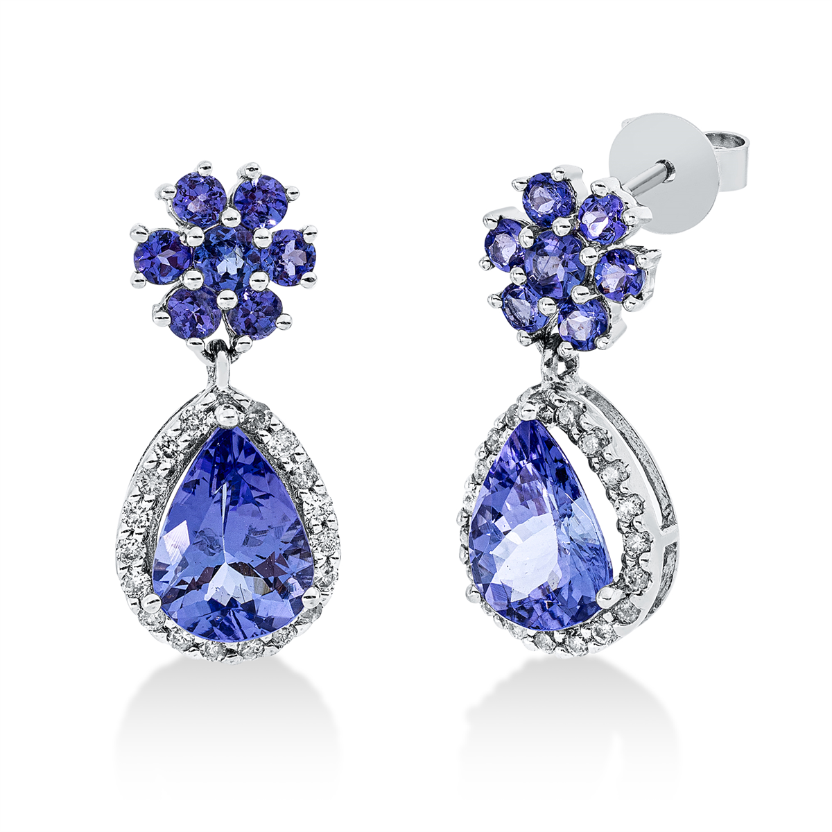 Ohrschmuck 18 kt WG