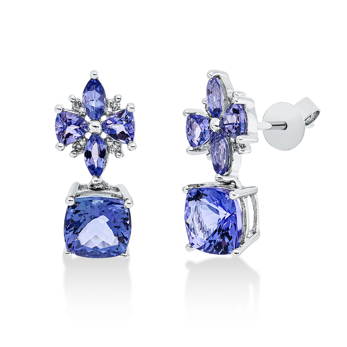 Ohrschmuck 18 kt WG