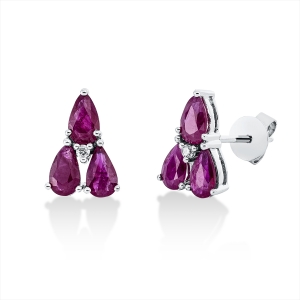 Ohrstecker 18 kt WG