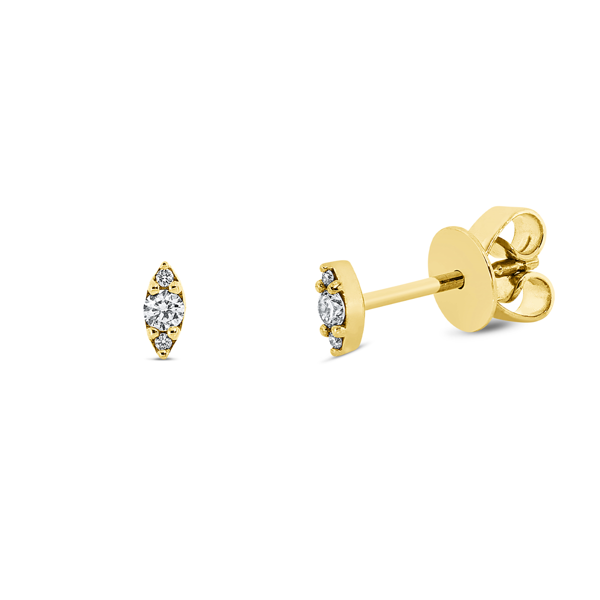Ohrstecker 18 kt GG
