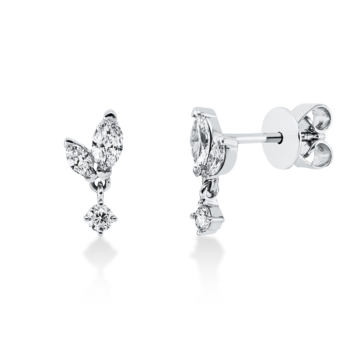 Ohrstecker 18 kt WG
