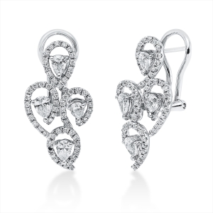 Ohrschmuck 18 kt WG
