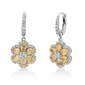 Ohrschmuck 18 kt WG+GG