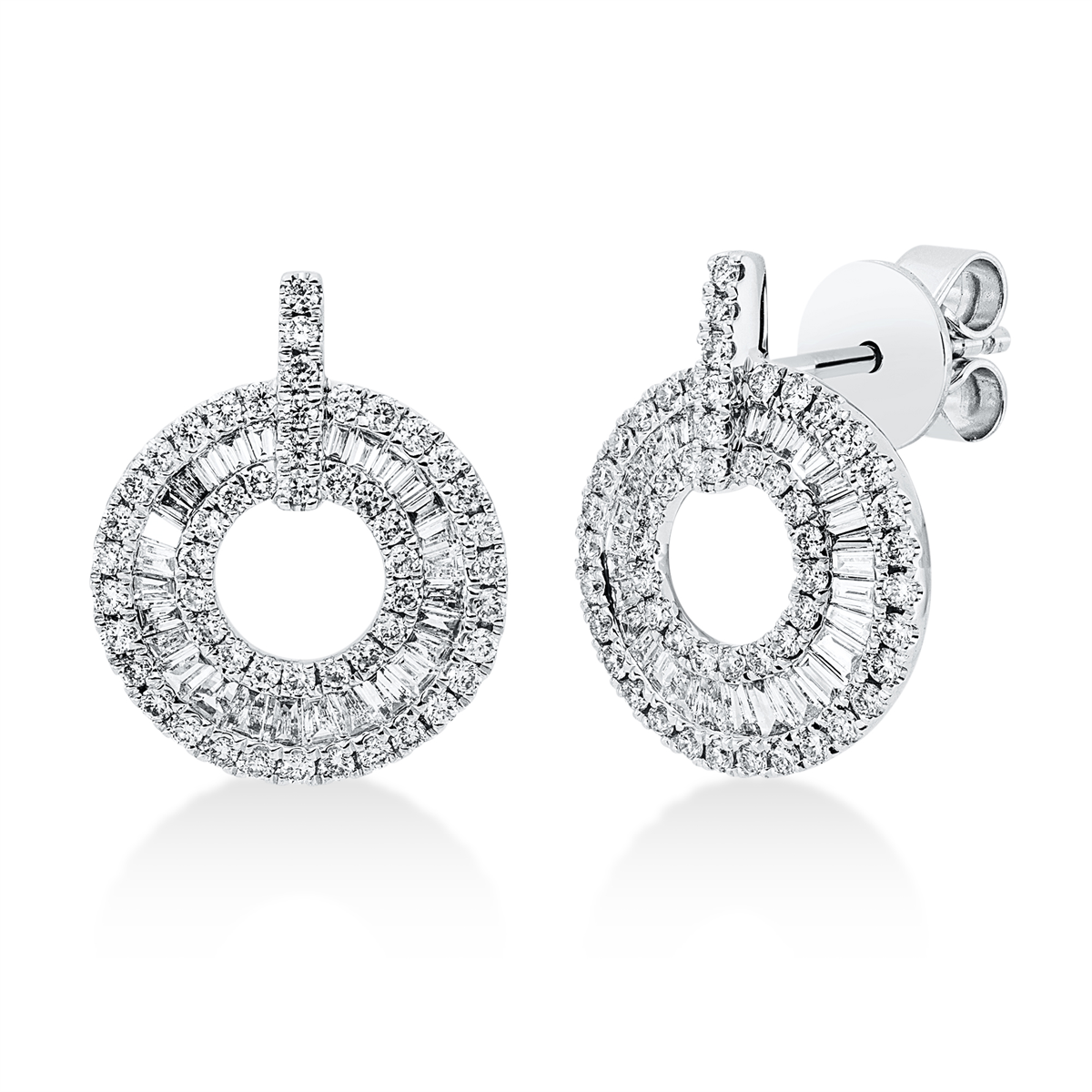 Ohrstecker 18 kt WG