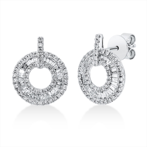 Ohrstecker 18 kt WG