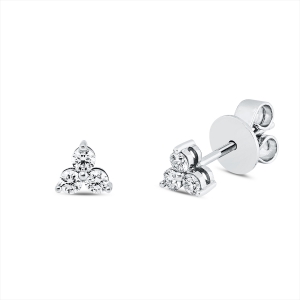 Ohrstecker 18 kt WG