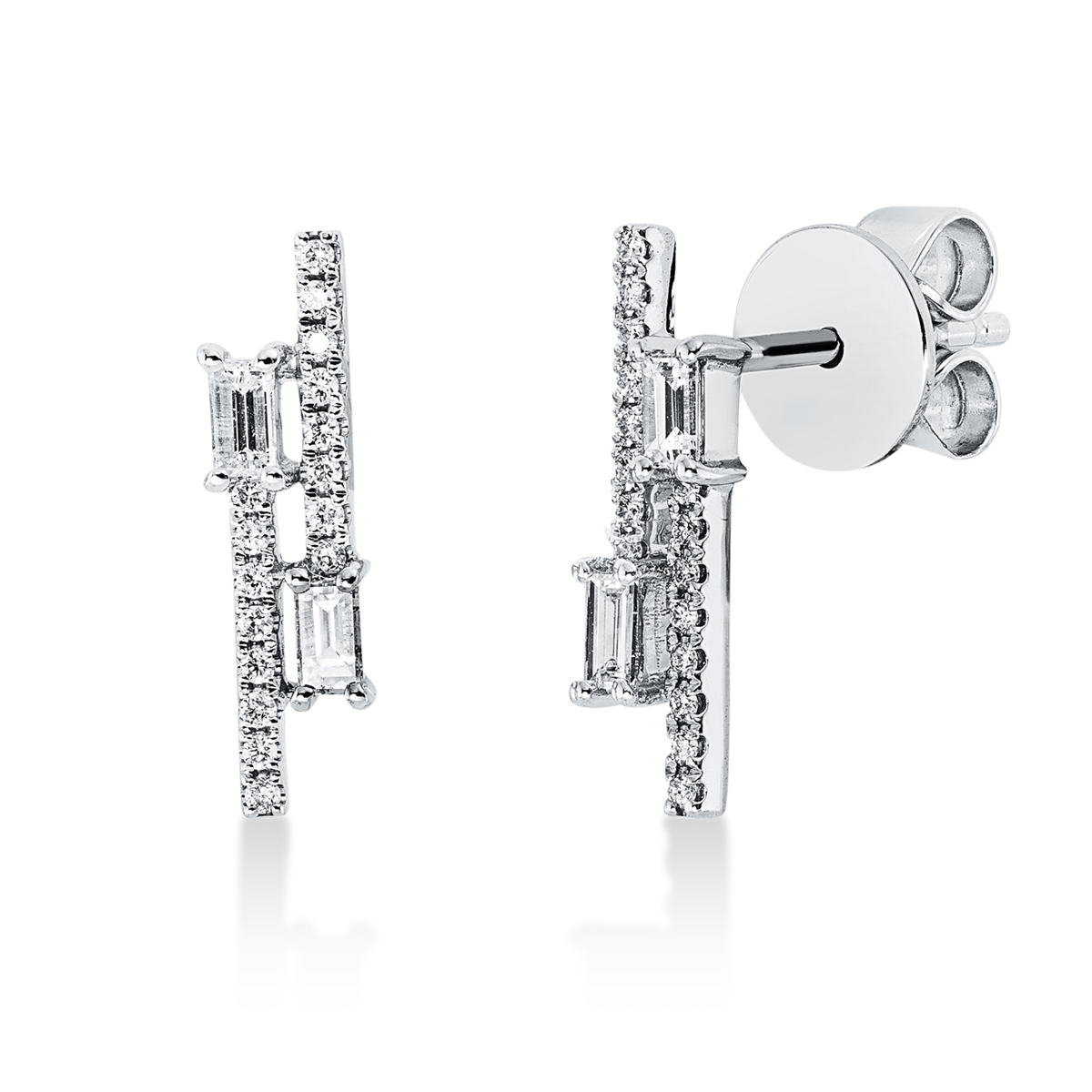 Ohrstecker 18 kt WG