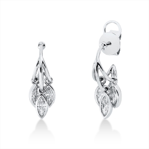 Ohrschmuck 18 kt WG