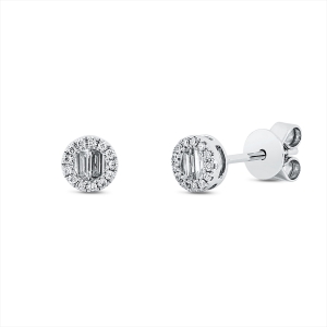 Ohrstecker 18 kt WG