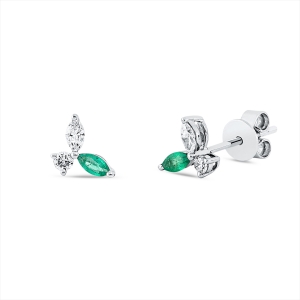 Ohrstecker 18 kt WG