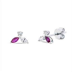 Ohrstecker 18 kt WG