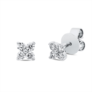 Ohrstecker 18 kt WG