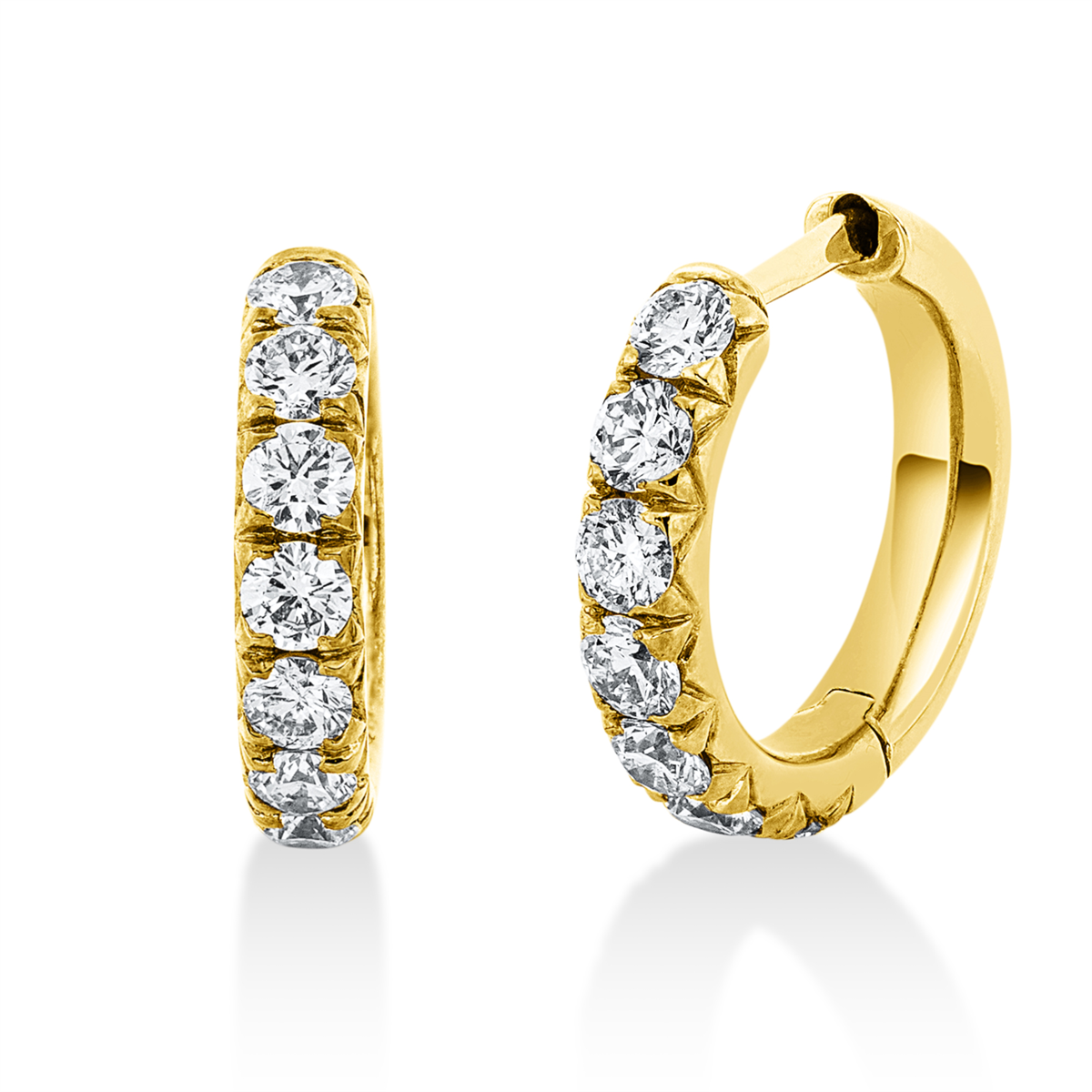Creolen 18 kt GG