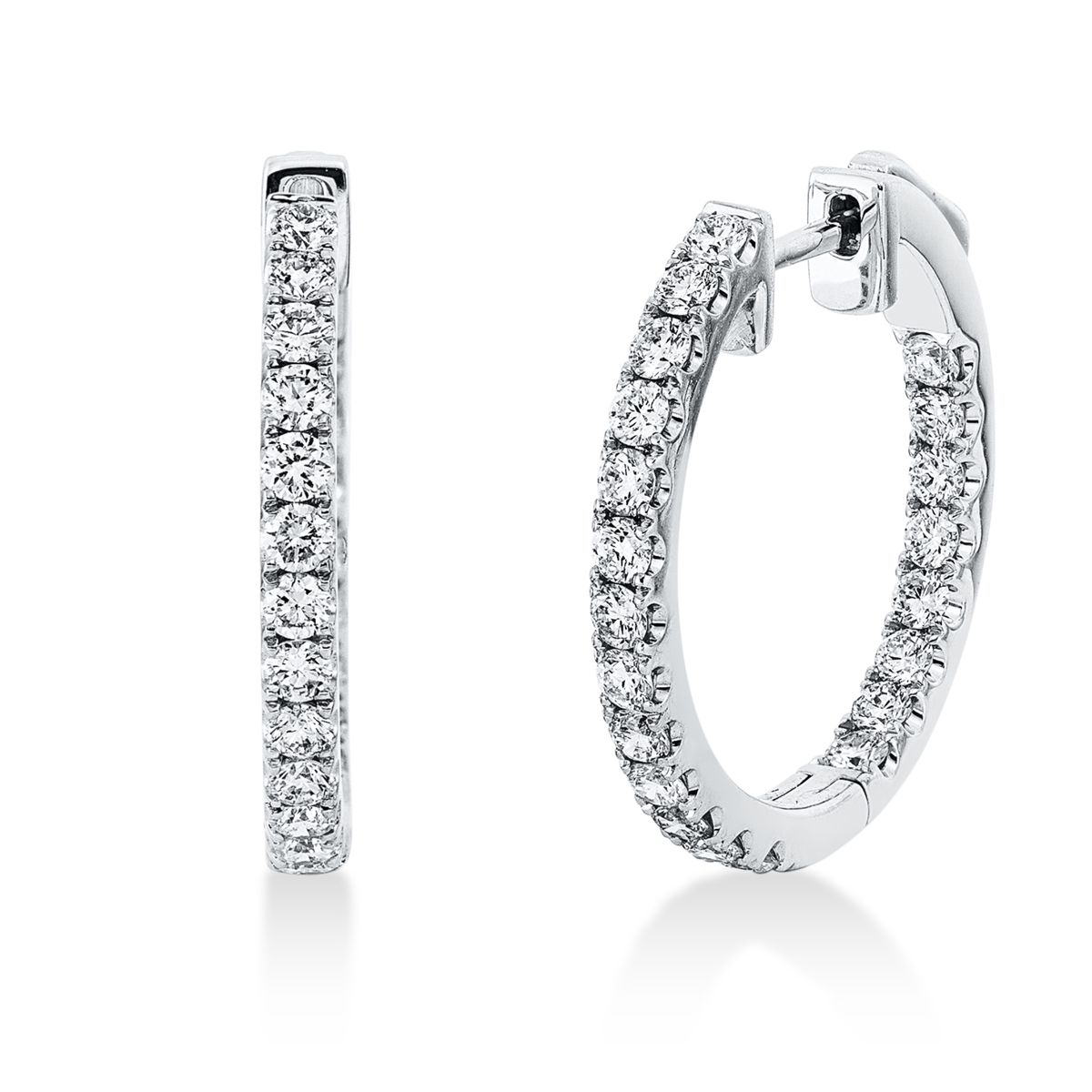 Creolen 18 kt WG