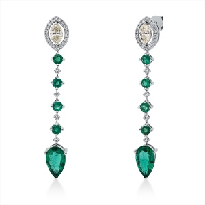 Ohrschmuck 18 kt WG