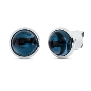 Ohrstecker Zarge 18 kt WG