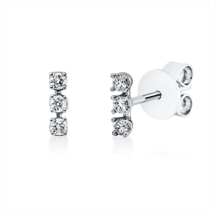 Ohrstecker 18 kt WG