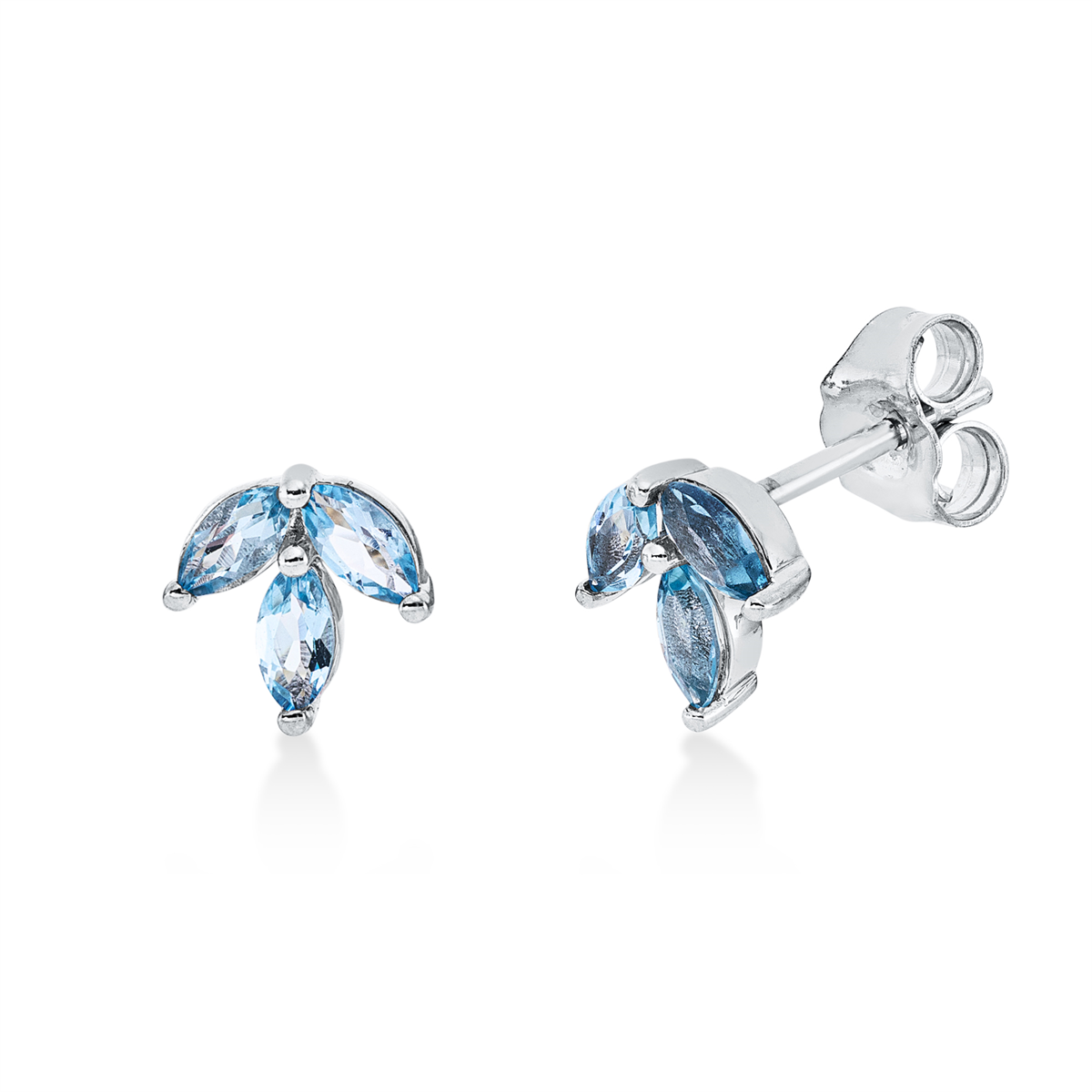 Ohrstecker 18 kt WG