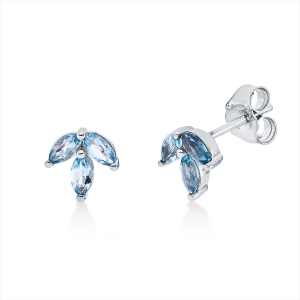 Ohrstecker 18 kt WG