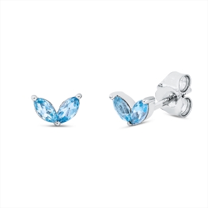 Ohrstecker 18 kt WG