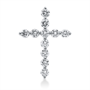 Anhänger 18 kt WG Kreuz