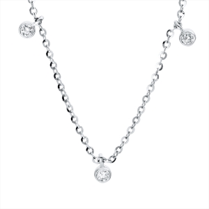 Collier Zarge 14 kt WG