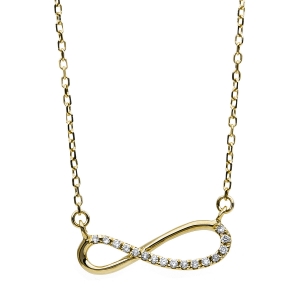 Collier 14 kt GG Infnity