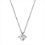 Solitaire Collier 4er-Krappe 18kt Weißgold GIA7453639394 mit 0,77ct Diamanten