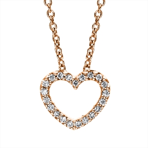 Collier 18 kt RG