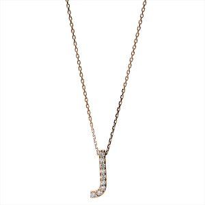 Collier 14 kt RG J