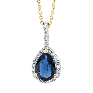 Collier 3er-Krappe 18 kt GG mit Öse, Fassung rhodiniert