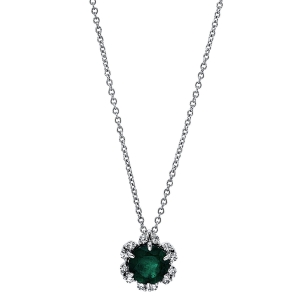 Collier 6er-Krappe 18 kt WG