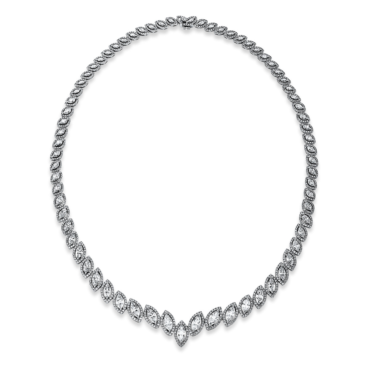 Collier 18 kt WG