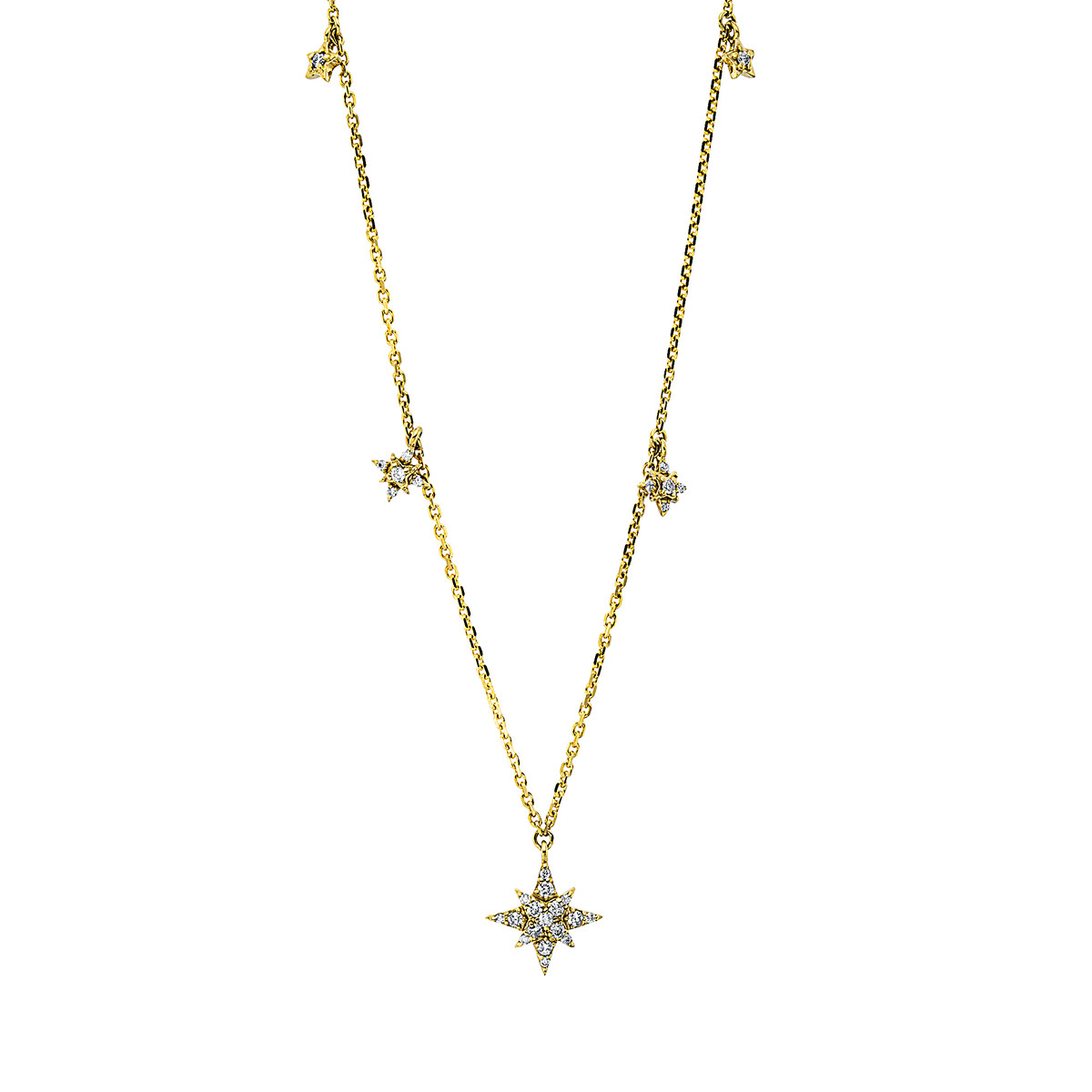 Collier 18 kt GG Stern