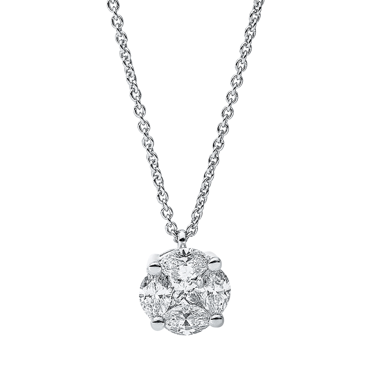 Collier 18 kt WG