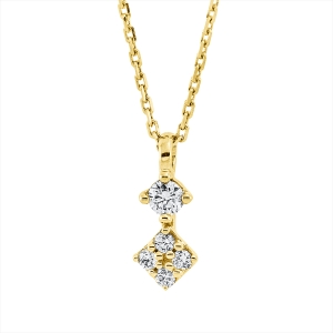 Collier 18 kt GG, mit ZÖ 42 cm
