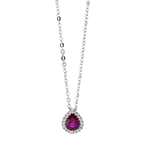 Collier 18 kt WG