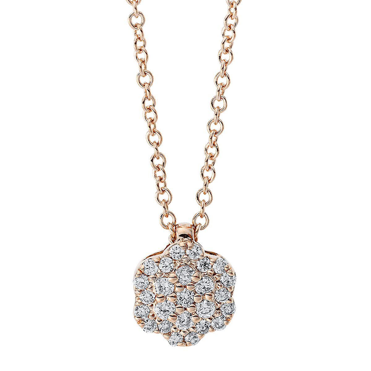 Collier 18 kt RG