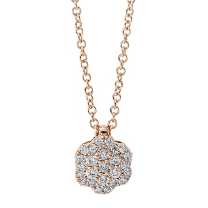 Collier 18 kt RG